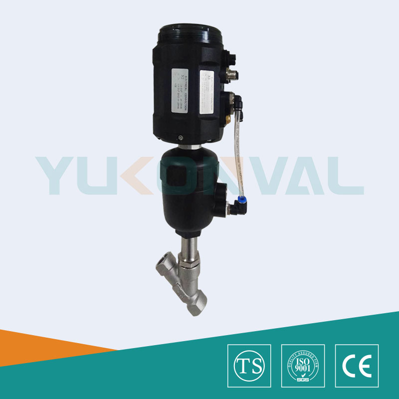 氣動比例調節(jié)角座閥